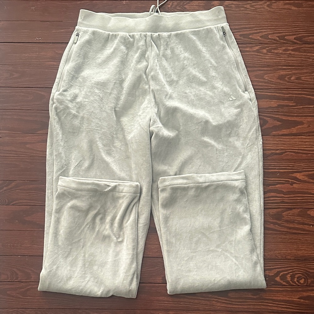 ADIDAS VELOUR SWEATPANTS